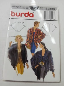 4923 Burda Sewing Pattern.  Misses Top Shirt. Size 8-24 - Picture 1 of 2