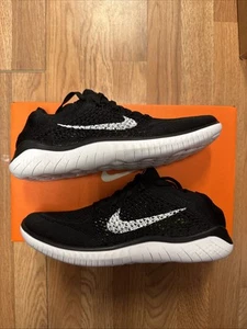 New 2020 Nike Free RN Fly-knit Sz 8 MEN'S Running Shoes 942838-001 Discontinued - Picture 1 of 7