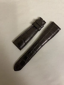 Roger Dubuis Genuine OEM Black Short Crocodile Strap 19 X 14 - Picture 1 of 2