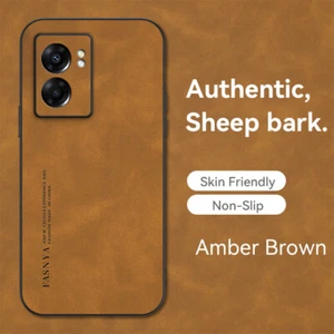 For OnePlus Nord N300 5G, Luxury Business Retro Leather Soft Rubber Case Cover - Picture 1 of 16