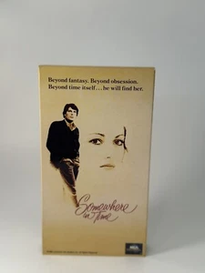 Somewhere In Time (VHS, 1987, 1980 Film) Christopher Reeve - Tested - Picture 1 of 3