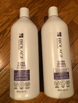 Matrix Biolage Ultra Hydra Source Shampoo & Ultra Conditioning Balm 33.8 OZ NEW - Image 1 of 2