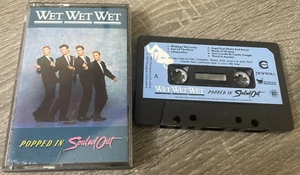 ** WET WET WET - Popped In Souled Out ** Cassette Album : VGC - Chrome Records - Picture 1 of 5