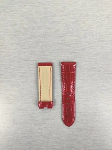 Panerai OEM Red Leather Watch Strap 22mm x 20mm - Picture 1 of 8