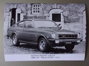 TOYOTA TRUENO 1600 GT original 1975 1976 Press Photo - Picture 1 of 1