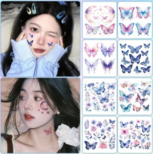 24 Sheets Butterfly Temporary Tattoo Stickers Waterproof - 11.5x12CM - SteadyINK - Picture 1 of 8
