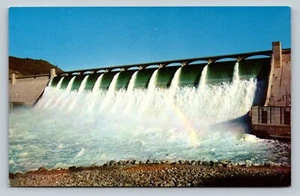 Grand Coulee Dam Washington Columbia River Vintage Postcard 1661 - Picture 1 of 2