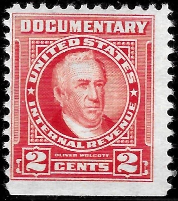 1954 USA US REVENUE Documentary 2C.  SC#R655 MNH** OG VF - Image 1 of 2