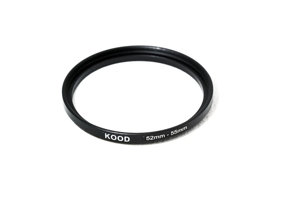 52mm-55mm 52-55 Stepping Ring Filter Ring Adapter Step up - Image 1 of 1