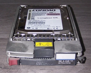 HP/Compaq 36GB 15k U/min Wide Ultra3 SCSI HotPlug 232916-B22 233350-001 - Bild 1 von 1