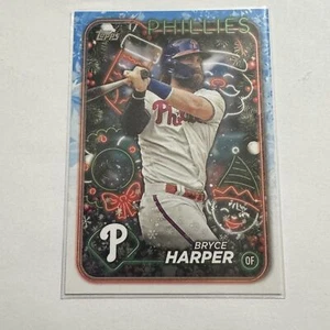 2024 Topps Holiday #H179 Bryce Harper - Picture 1 of 1