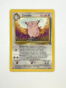 Pokémon TCG Clefable 17/64 Jungle - Picture 1 of 7