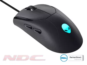 NEW Alienware AW320M Wired Gaming Mouse - Black *FAST SHIPPING* - Picture 1 of 6