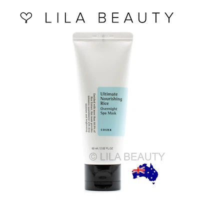 Cosrx - Ultimate Nourishing Rice Overnight Spa Mask 60ml Brightening - image 1 of 2