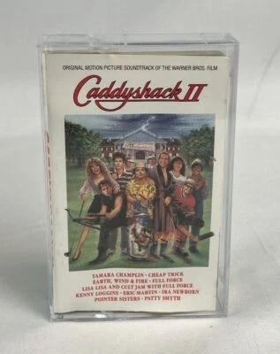 CADDYSHACK 2 Cassette Tape Original Motion Picture Soundtrack (1988) Cheap Trick - Image 1 of 4
