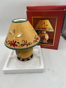 LENOX WINTER GREETINGS CANDLE LAMP NEW IN BOX - Picture 1 of 3