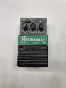 Arion SPE-1 Stereo Parametric EQ Equalizer Vintage Guitar Effect Pedal MIJ Japan - Picture 1 of 6