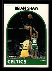1989-90 NBA Hoops #62 Brian Shaw SP UER RC (EX)(BSK) - Picture 1 of 2