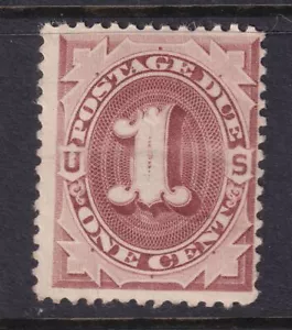 1879 Postage Due single J1 MHR 1c brown single stamp orginal gum (Ap - Picture 1 of 1