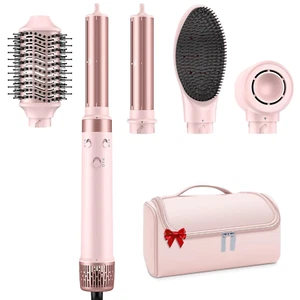 Dual Voltage 5 in 1 Hair Air Styler - Air Wrap Curler with High-Speed Hair Dryer - Picture 1 of 12