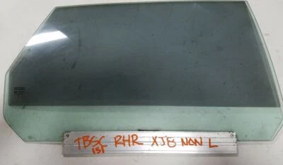 1998 99 00 01 02 2003 Jaguar XJ8 porta traseira direita janela de vidro colorida fabricante de equipamento original - Imagem 1 de 2