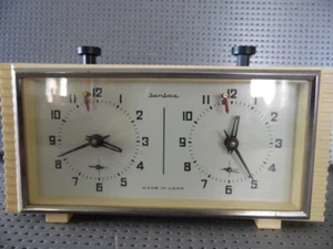 Vintage Soviet Chess watch Jantar USSR Tournament Mechanical Timer - Picture 1 of 7