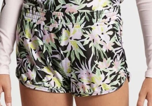 NWT Volcom Girl's On Tropic 2 Swim Shorts Multi Size L - Picture 1 of 2