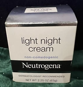 Neutrogena Light Night Cream Moisturizer 2.25Oz Discontinued NOS - Picture 1 of 4