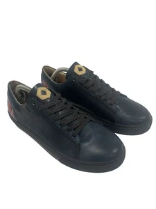 Zapatillas deportivas unisex de cuero con estampado azul TALLA 10 M/ 11,5 W/ 43,5 EUR - Imagen 1 de 10