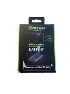 Digipower Re-Fuel Rechargeable Lithium-Ion Replacement Battery for Nikon EN-EL23 - Picture 1 of 4