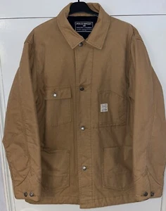 Vintage Polo Sport Workwear / Chore Jacket, Tan Brown, Men’s Large, 1990s / 90s - Picture 1 of 15