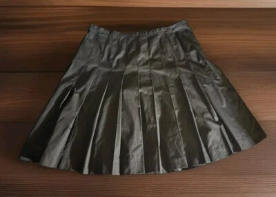 Falda plisada Chaps para mujer 16 negra Foto 1 de 4