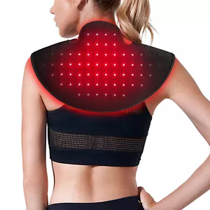 Dispositivo Terapia Luce Rossa Vicino Infrarossi per Collo Schiena Sollievo Dolore Cintura Spalla - Foto 1 di 11