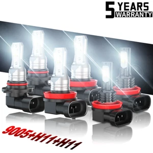 Faros antiniebla LED para Subaru Impreza Sedán 2.0L 2012-2022 6x - Imagen 1 de 12