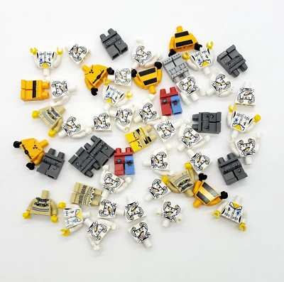 Lot of 50 Rare CMF Minifigure Parts Series 1, 5, 10 Collectible Minifigures - Image 1 of 2