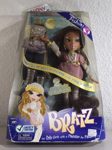 MGA BRATZ Yasmin The Pretty Princess Passion Royal Glamour capelli lunghi 2 abiti - Foto 1 di 6