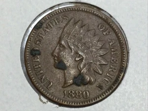1880 Indianer Cent in extra fein - Bild 1 von 2