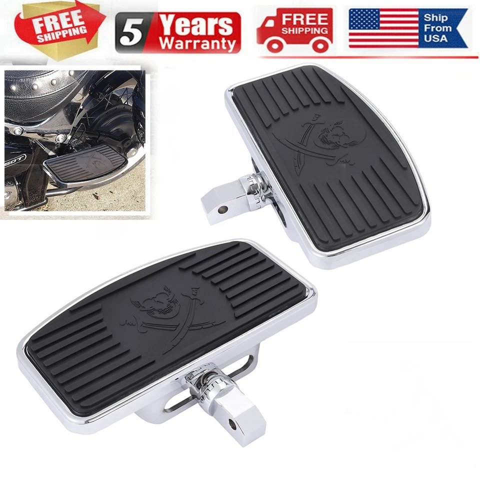 Estribo de pasajero para Suzuki C50 VL400 VL800 Honda VTX1300 VTX1800 Foto 1 de 4