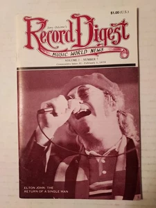 RECORD DIGEST Music World News 1.02.1979 Band 2 #7 Ausgabe 32 Elton John - Bild 1 von 2