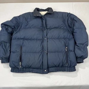VTG Mens Size 42 M Down Puffer Jacket With Detachable Sleeves EUC - Picture 1 of 11