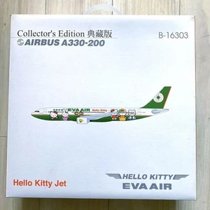 Eva Air Hello Kitty Jet Airbus A330-200 Airplane Model Diecast Collectible - Picture 1 of 8