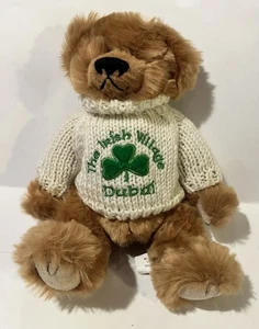 Cliffs Moher Ireland Brown Bear Plush  10"Traditional Craftware NEW WITH TAGS - Picture 1 of 4