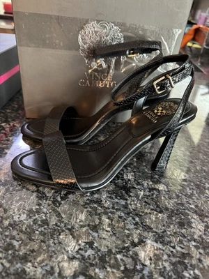Vince Camuto Penelopy Dress Sandals Size 8.5 Strapped Heels. NWB - Image 1 of 4