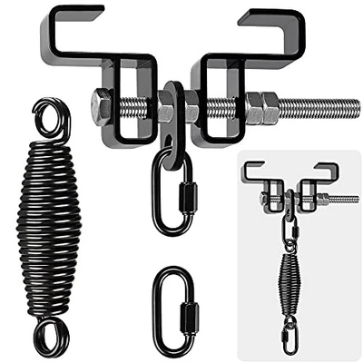  Percha de viga de acero de alta resistencia, montaje de bolsa pesada, percha de bolsa pesada de viga I para  Foto 1 de 4