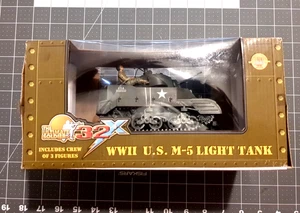 Ultimate Soldiers WWll U.S. M-5 Light Tank 1:32 Scale no 20220 New in Box - Picture 1 of 7