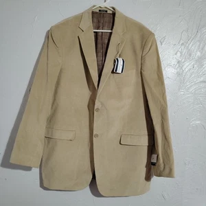 Saddlebred Cord Blazer Herren 44 lang Knochen klassisch City Urlaub 2 Knopf  - Bild 1 von 11