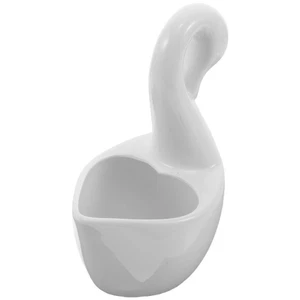 Swan Base Holder: Ceramic Silverware Organizer - Coffee Spoon Organizer - - Picture 1 of 12