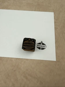 Blocco timbri tipografia stampa tipografia logo olio standard vintage taglio - Foto 1 di 6