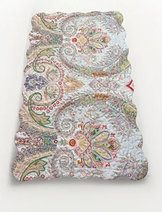 Almohada falsa Bedsure tamaño king (2) acolchada bohemia floral cachemira cottagecore - Imagen 1 de 10