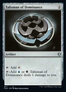 MTG - TALISMAN OF DOMINANCE - Battle for Baldur's Gate (U) - Picture 1 of 1